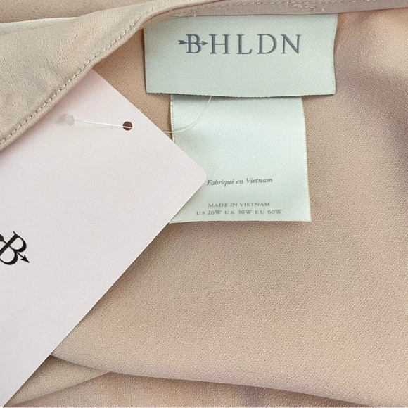 NWT BHLDN Audrie One Shoulder Midi Dress Size 26W - Picture 8 of 16